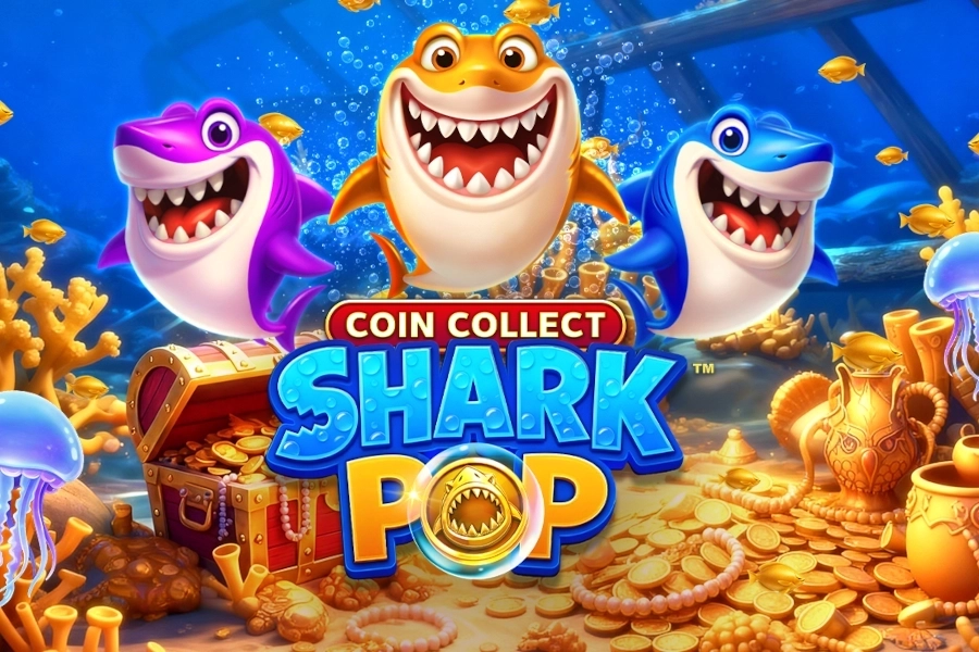 Shark Pop Coin Collect